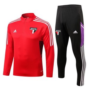 Giacca Set Completo Sao Paulo 2022/2023 Rosso I Nero