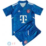 Maglia Bambino Bayern Monaco Portiere 2022/2023 Blu