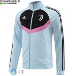 Giacca Lunga Zip Juventus 2024/2025 Grigio Rosa