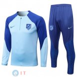 Giacca Set Completo Atletico Madrid 22-23 I Blu