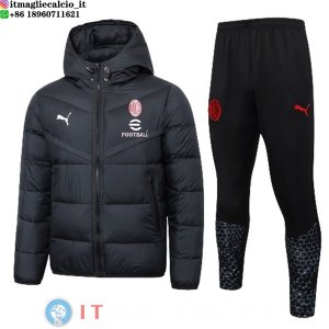 Giacca in Cotone Set Completo AC Milan 23-24 Nero