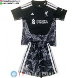 Maglia Bambino liverpool Portiere 2026/2027 Nero Maglia Bambino liverpool Portiere 2026/2027 Nero