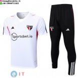 Formazione Set Completo Maglia São Paulo 2023/2024 Bianco Rosso Nero