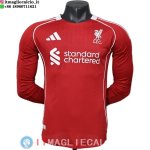 Maglia Giocatori Liverpool Prima 2025/2026 ML Maglia Giocatori Liverpool Prima 2025/2026 ML