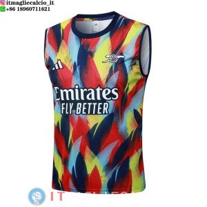 Senza Maniche Maglia Arsenal 2025/2026 Giallo Blu
