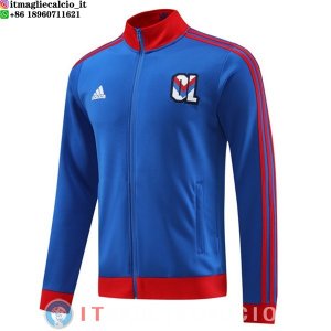 Giacca Lunga Zip Lyon 2023/2024 Blu Rosso