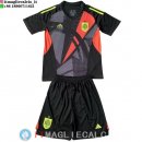 Maglia Bambino Spagna Portiere 2024 Nero