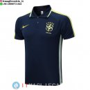 POLO Maglia Brasile 2023 Blu Navy Verde