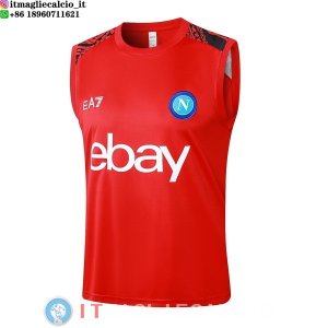 Senza Maniche Maglia Napoli 2024/2025 I Rosso