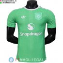 Maglia Manchester United Portiere Giocatori 2025/2026 Verde