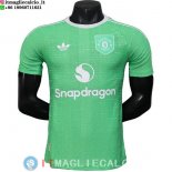 Maglia Manchester United Portiere Giocatori 2025/2026 Verde