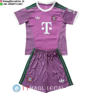 Maglia Portiere Set Completo Uomo Bayern Monaco 2026/2027 Purpureo