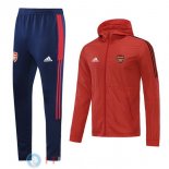 Giacca A Vento Set Completo Arsenal 22-23 Blu Rosso