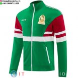 Giacca Lunga Zip Messico 2026 Verde Rosso Giacca Lunga Zip Messico 2026 Verde Rosso