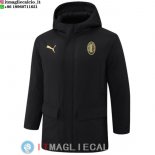 Giacca in Cotone AC Milan 24-25 Nero