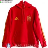 Felpa con Cappuccio Spagna 2026 Rosso