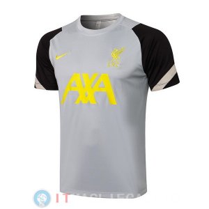 Formazione Maglia Liverpool 2021/2022 Grigio Nero Giallo