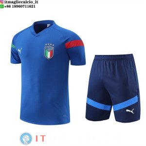 Formazione Set Completo Maglia Italia 2022 Blu I Verde