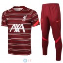 Formazione Maglia Set Completo Liverpool 2021/2022 I Rosso Bianco