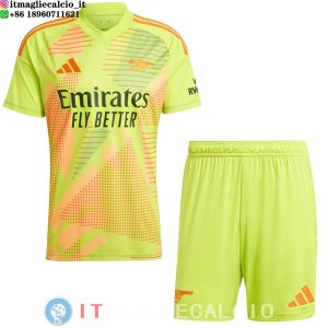 Maglia Bambino Arsenal Portiere 2024/2025 Giallo