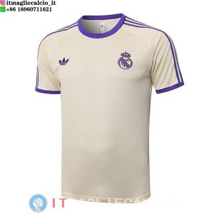 Formazione Maglia Real Madrid 2025/2026 Giallo Purpureo