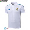 POLO Maglia Real Madrid 2025/2026 Bianco Blu