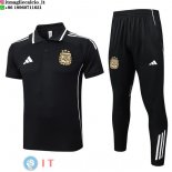 POLO Maglia Set Completo Argentina 2026 Nero