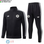 Giacca Set Completo Lunga Zip Bambino Germania 2026 Nero I Bianco