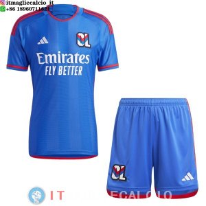 Maglia Set Completo Uomo Lyon Seconda 2023/2024