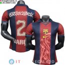 Thailandia Maglia Barcellona Speciale Giocatori 2025/2026 Rosso Navy Blu