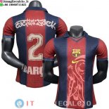 Thailandia Maglia Barcellona Speciale Giocatori 2025/2026 Rosso Navy Blu