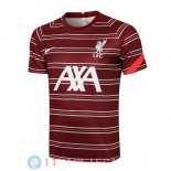 Formazione Maglia Liverpool 2021/2022 Grigio Rosso Bianco