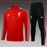 Felpa Da Allenamento Bambino Set Completo Liverpool 25-26 1