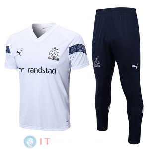 Formazione Set Completo Maglia Marseille 2022/2023 Bianco II Blu