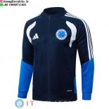 Giacca Full Zip Allenamento Cruzeiro 2026/2027 Blu Navy