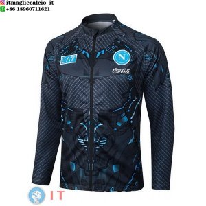 Giacca Lunga Zip Napoli 25-26 Grigio Nero