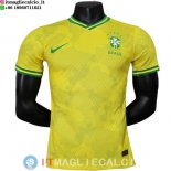 Thailandia Maglia Brasile Speciale Giocatori 2023 Giallo Verde