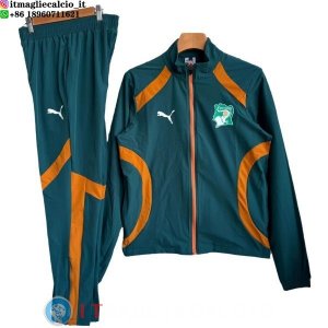 Giacca A Vento Set Completo Costa De Marfil 2026 Verde Arancione