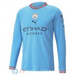 Thailandia Maglia ML Originali Manchester city Prima 2022/2023