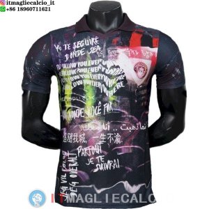 Maglia Manchester City Speciale Giocatori 2025/2026 Nero Rosso