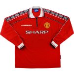 Retro Maglia Manchester United Prima 1998/2000 ML Retro Maglia Manchester United Prima 1998/2000 ML