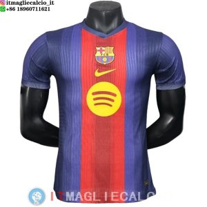 Thailandia Maglia Barcellona Speciale Giocatori 2025/2026 Blu Rosso