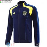 Giacca Lunga Zip Boca Juniors 25-26 Blu Giallo