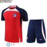 Formazione Maglia Set Completo Atletico Madrid 2023/2024 Rosso Blu