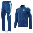 Giacca Set Completo Arsenal 22-23 Blu Navy Verde