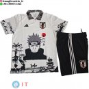 Maglia Bambino Giappone Speciale 2026 Bianco IIII Nero