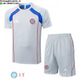 Formazione Set Completo Bayern Monaco 2025/2026 Grigio Blu Formazione Set Completo Bayern Monaco 2025/2026 Grigio Blu