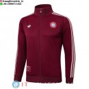 Giacca Lunga Zip Bayern Monaco 25-26 Borgogna