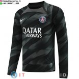 Thailandia Maglia Paris Saint Germain Portiere ML 2023/2024 Nero