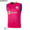 Senza Maniche Maglia Barcellona 2023/2024 Rosa